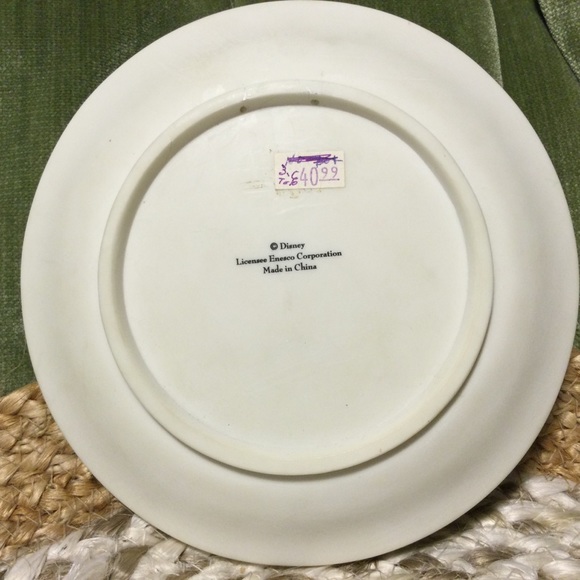 Mickey And Minnie Mouse Vintage Christmas Plate 1996 - Picture 5 of 7